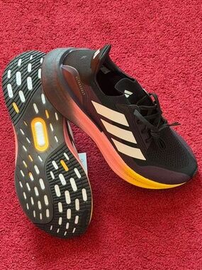 Adidas Ultra Boost 5X ‘Core Black Zero Metalic Spark’ Mens Size 10